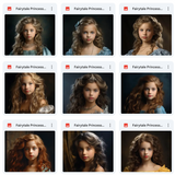 Princess Fine Art Background & Portrait Asset Pack