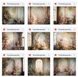 Ultimate Floral Baroque Background Bundle