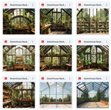 Greenhouse Background & Overlays Asset Pack