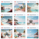 Ultimate Dreamy Tiki Hut Background Bundle