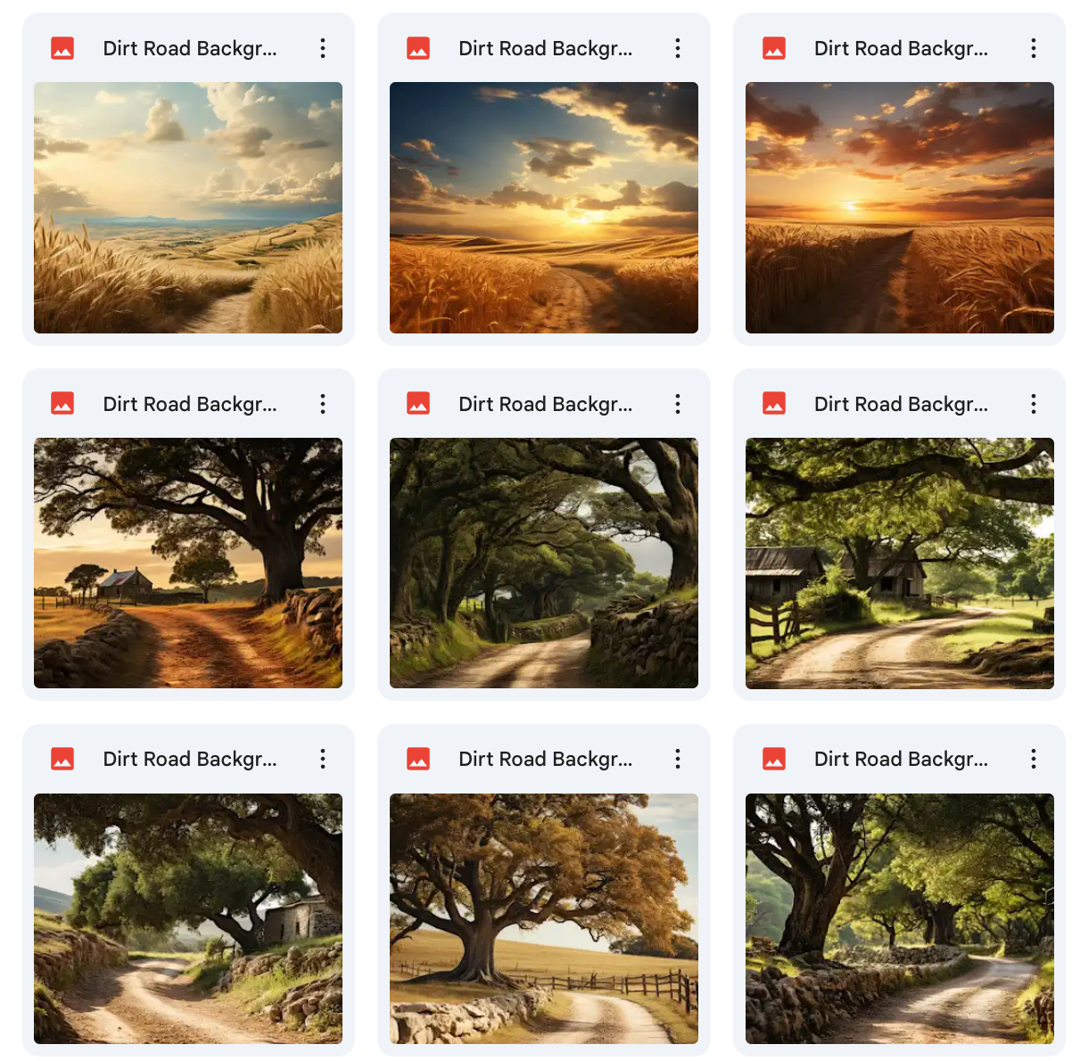 Ultimate Dirt Roads Background Bundle – Meg Bitton Productions