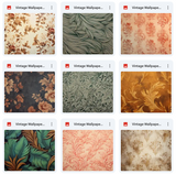 Ultimate Vintage Wallpaper Texture Bundle