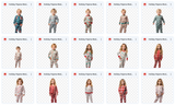 Holiday Pajama Models Asset Pack - Meg Bitton Productions