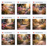 Ultimate Fairy Path Background Bundle