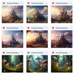 Ultimate Fairyland Background Bundle
