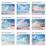 Ultimate Pastel Paradise Background Bundle