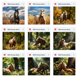 Ultimate Wild Horses Background Bundle