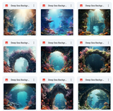 Ultimate Deep Sea Background Bundle