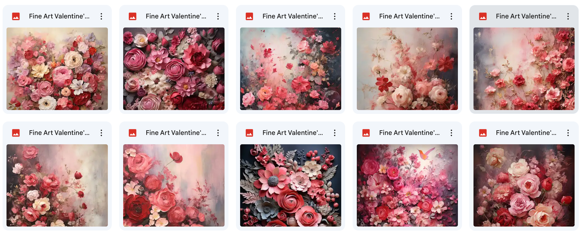 Valentine's Fine Art Portrait Asset Pack - Meg Bitton Productions
