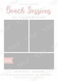 Beach Mini Session Template #2