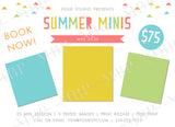 Summer Mini Session Template #4