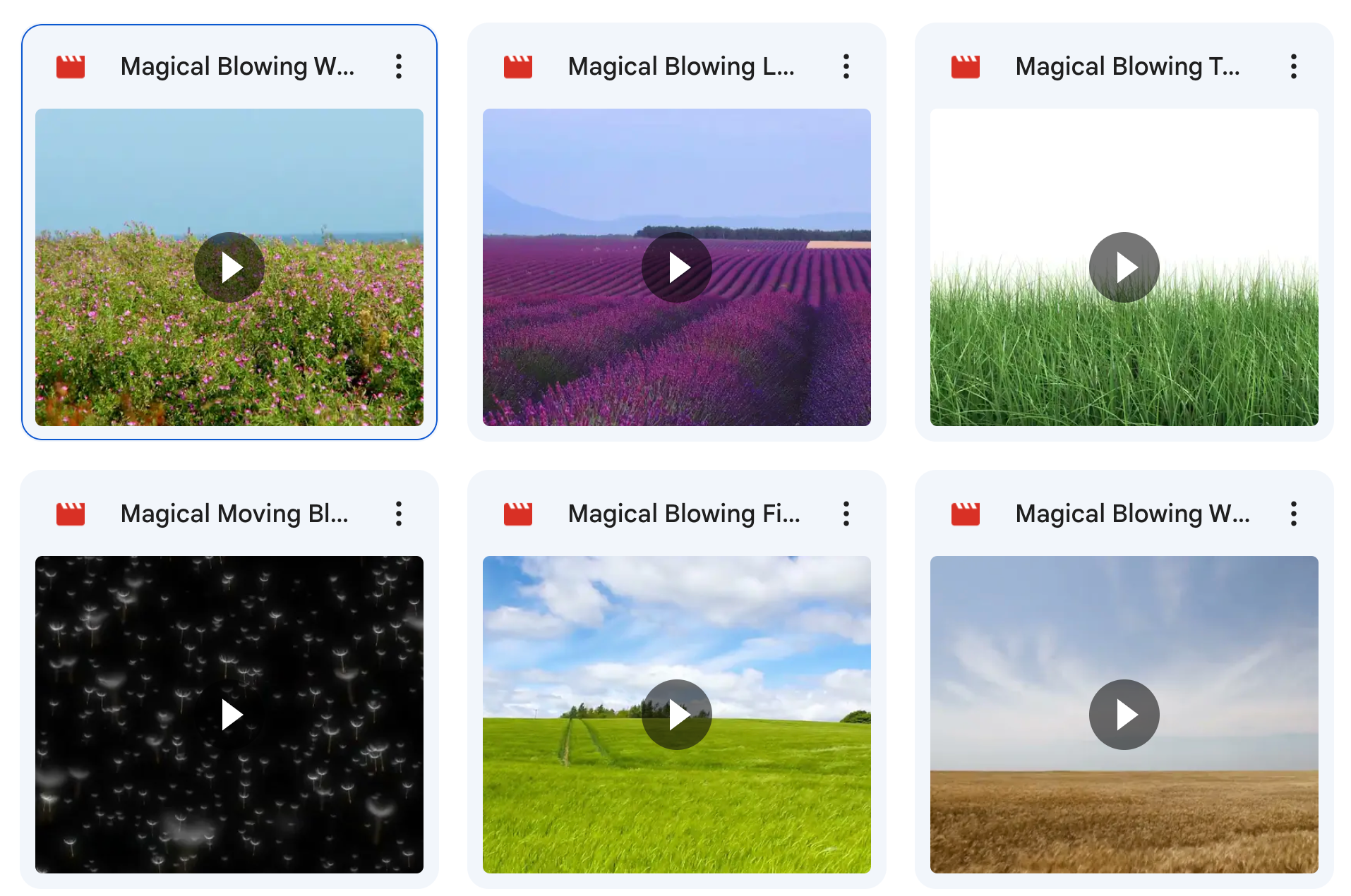 Magical Moving Nature Overlays - Meg Bitton Productions