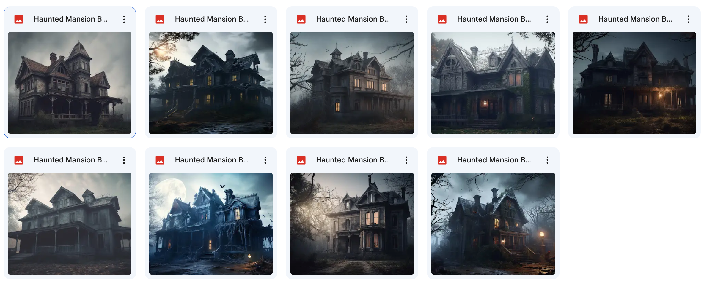 Haunted Mansion Background Bundle - Meg Bitton Productions