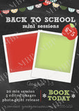 Back to School Mini Session Template #4