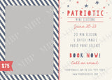 4th of July Mini Session Template #1