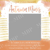 Autumn Mini Session Template #6