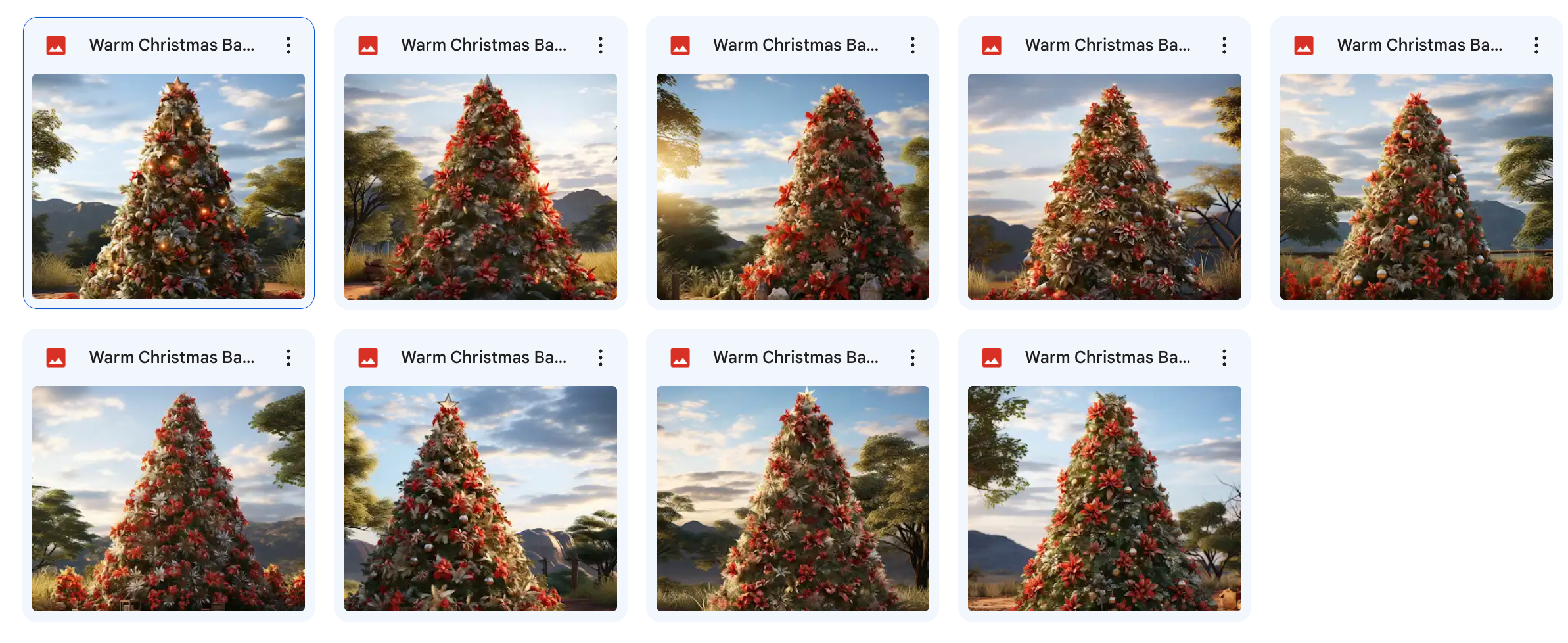 Warm Christmas Background Bundle - Meg Bitton Productions