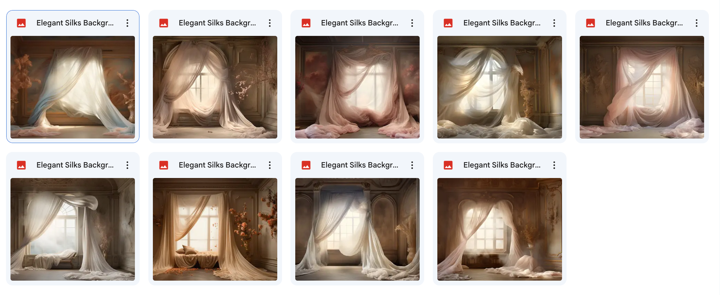 Elegant Silks Background Bundle - Meg Bitton Productions