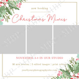 Christmas Mini Session Template #1