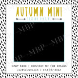 Autumn Mini Session Template #2