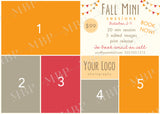 Fall Mini Session Template #8