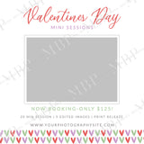 Valentines Mini Session Template #4