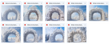 Winter Arches Background Bundle - Meg Bitton Productions