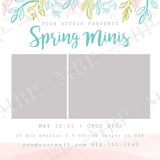 Spring Mini Session Template #9