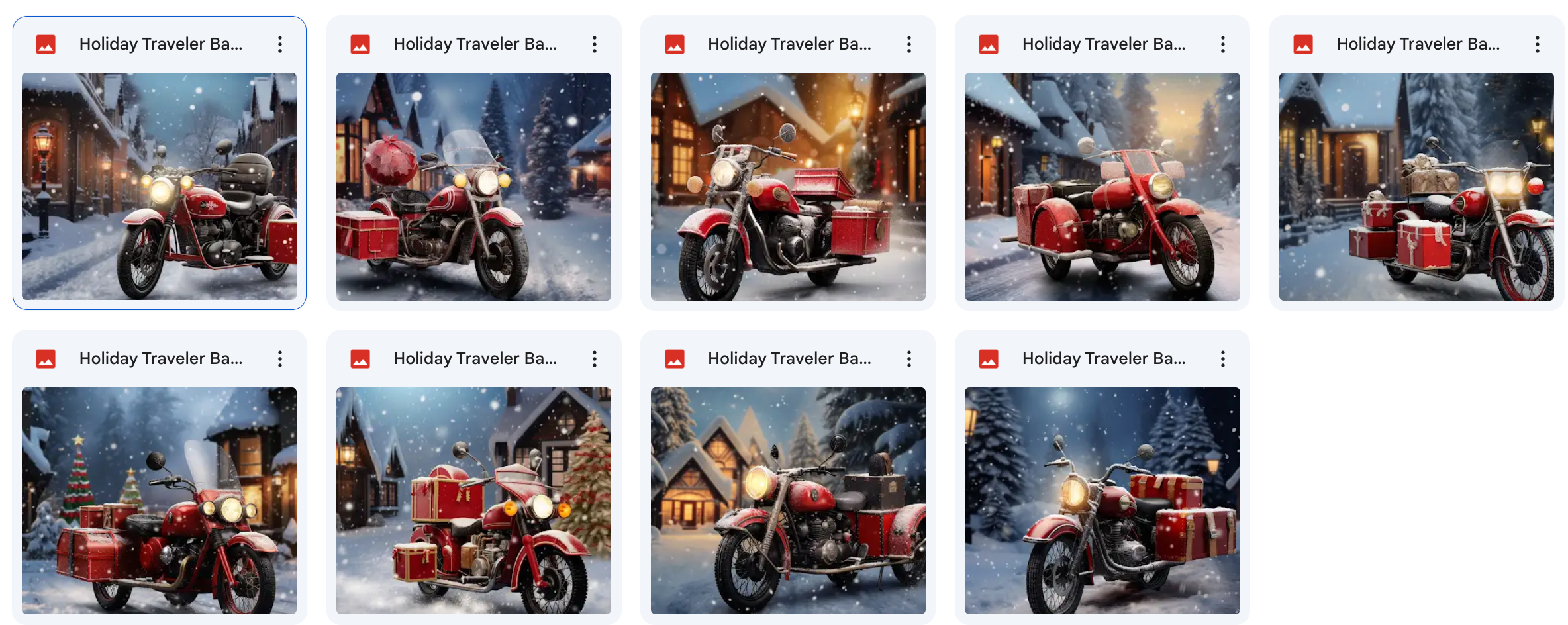 Holiday Traveler Background Bundle - Meg Bitton Productions