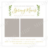 Spring Mini Session Template #5