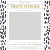 Square Senior Sessions Marketing Template