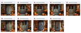 Autumn Door Background Bundle - Meg Bitton Productions