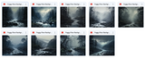 Foggy River Background Bundle - Meg Bitton Productions