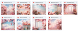 Whimsical Pink Studio Background Bundle