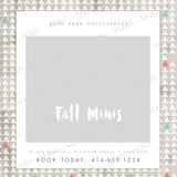 Fall Mini Session Template #9