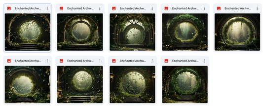 Enchanted Archways Background Bundle