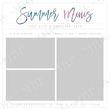 Summer Mini Session Template #3