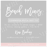 Beach Mini Session Template #1