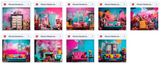 Vibrant Modernism Background Bundle