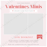 Valentines Mini Session Instagram Template