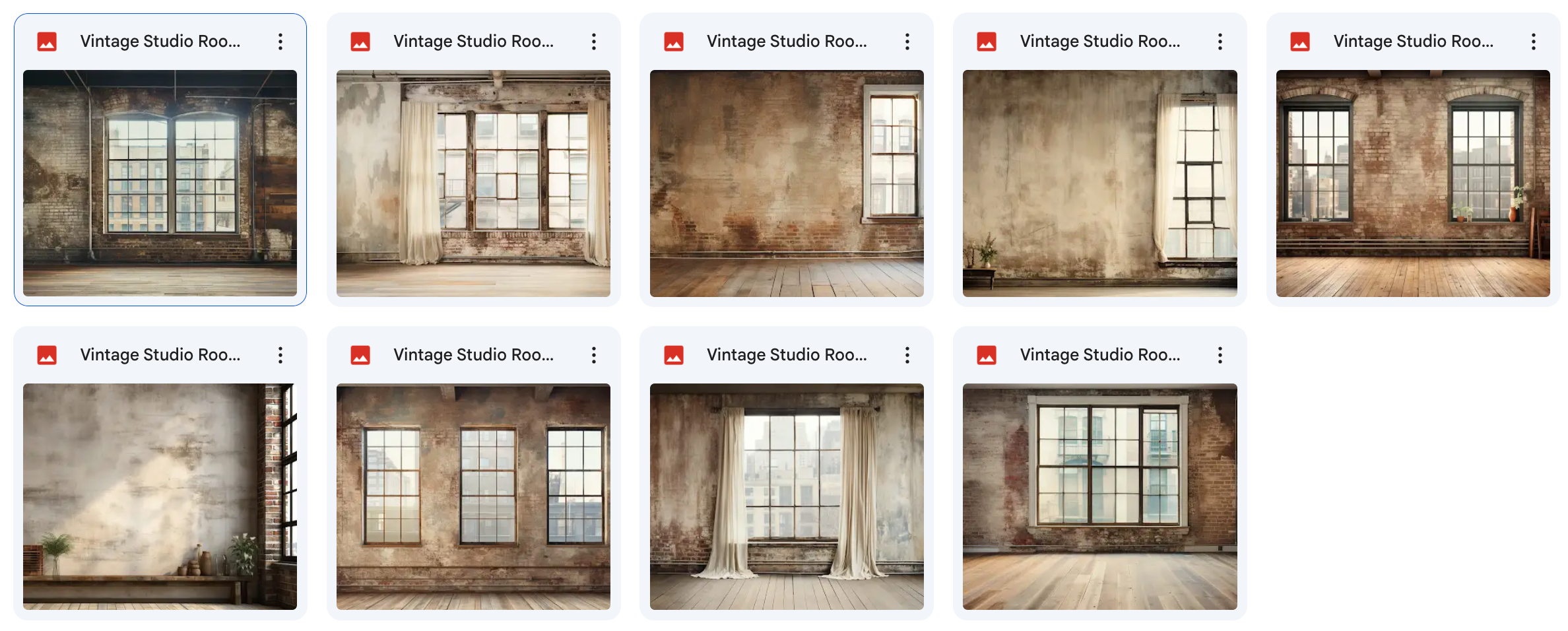 Vintage Studio Background Bundle - Meg Bitton Productions