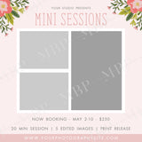 Spring Mini Session Template #7