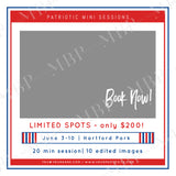 4th of July Mini Session Template #2