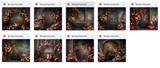 Baroque Serenade Background Bundle - Meg Bitton Productions