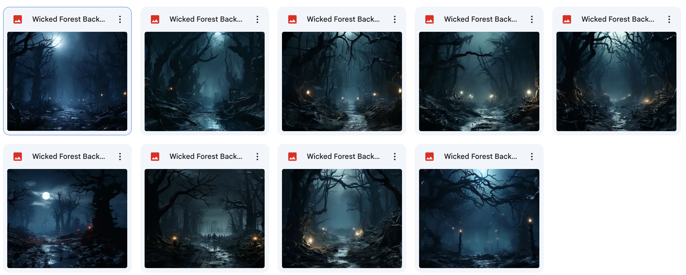 Wicked Forest Background Bundle - Meg Bitton Productions