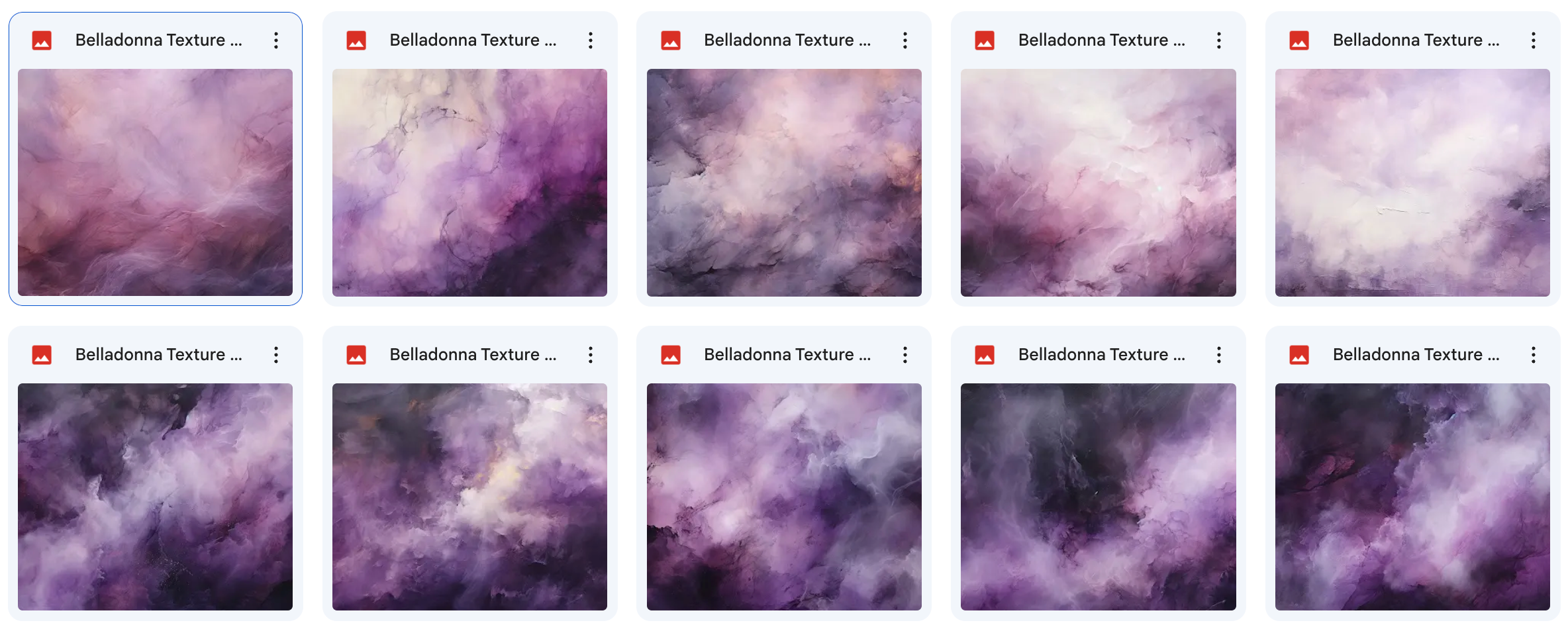 Magical Belladonna Textures - Meg Bitton Productions