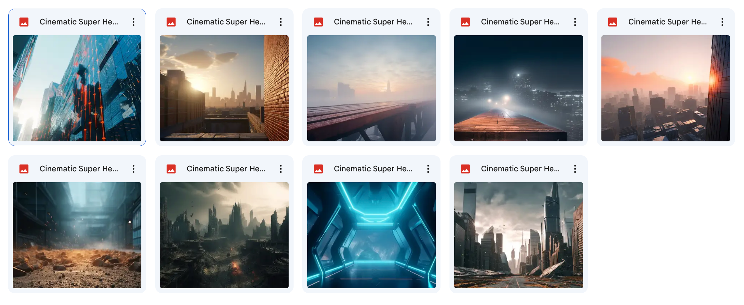 Cinematic Super Hero Background Bundle - Meg Bitton Productions