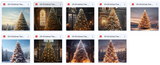 Oh Christmas Tree Background Bundle - Meg Bitton Productions