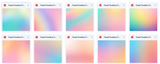 Magical Pastel Gradient Overlays