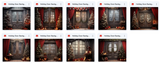 Holiday Door Background Bundle - Meg Bitton Productions